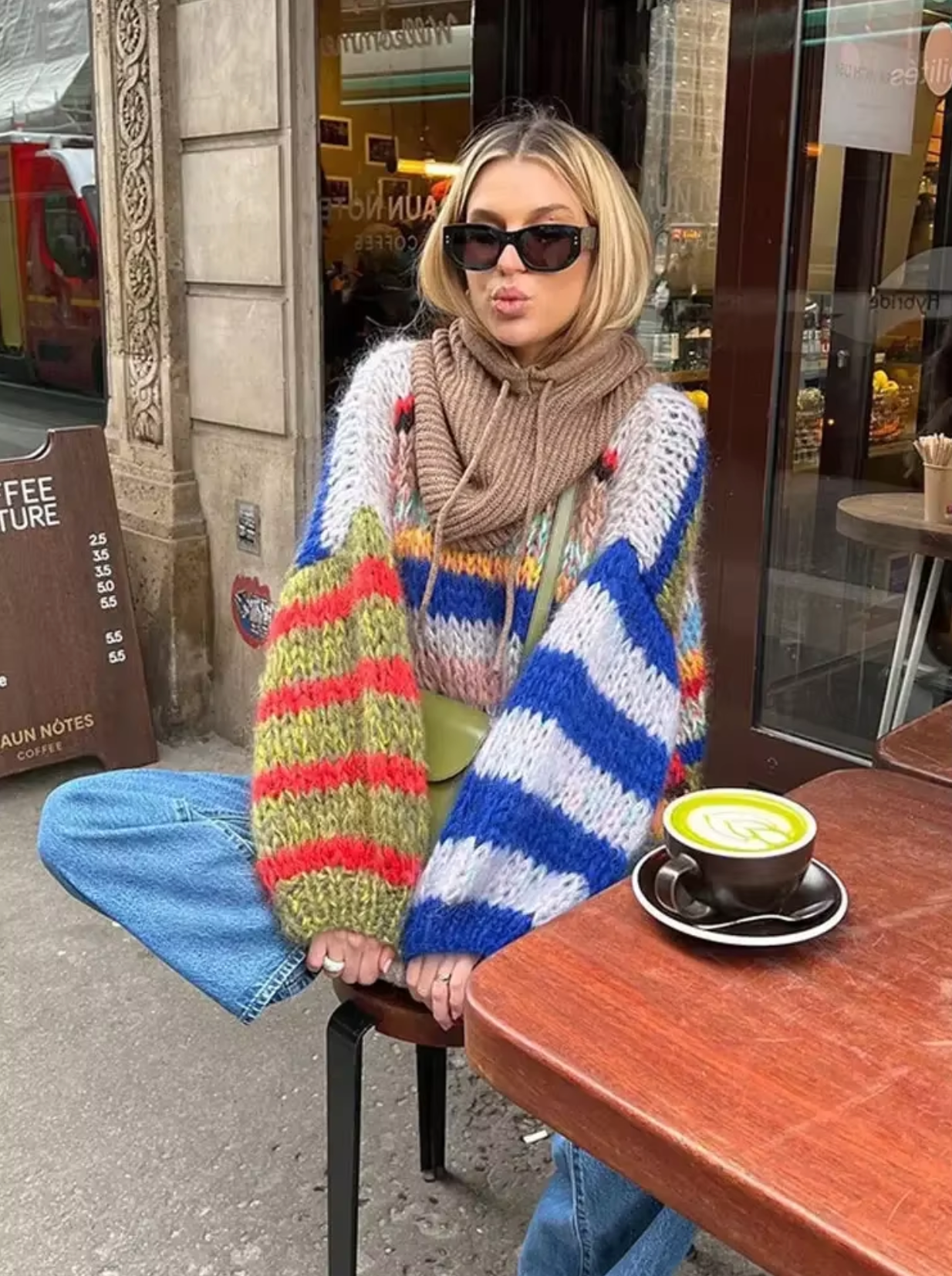Stilla | Oversized Strikpullover til kvinder