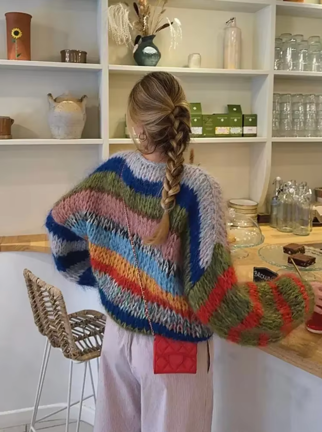Stilla | Oversized Strikpullover til kvinder
