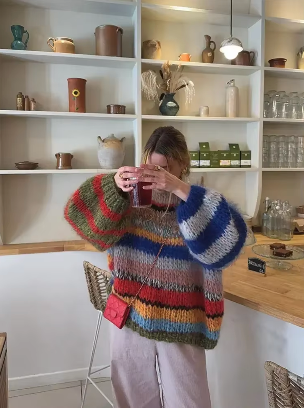 Stilla | Oversized Strikpullover til kvinder