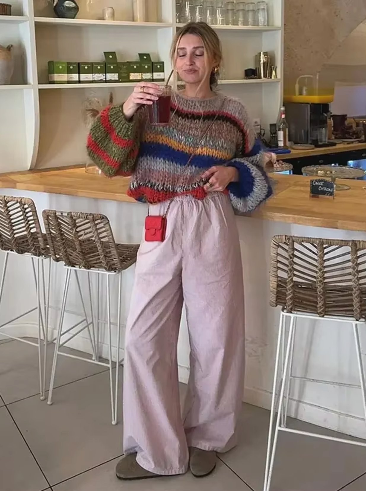 Stilla | Oversized Strikpullover til kvinder