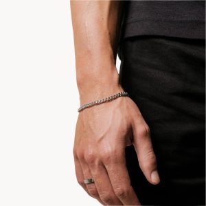 Stilla | Armbånd 5mm (sølv) Rabat