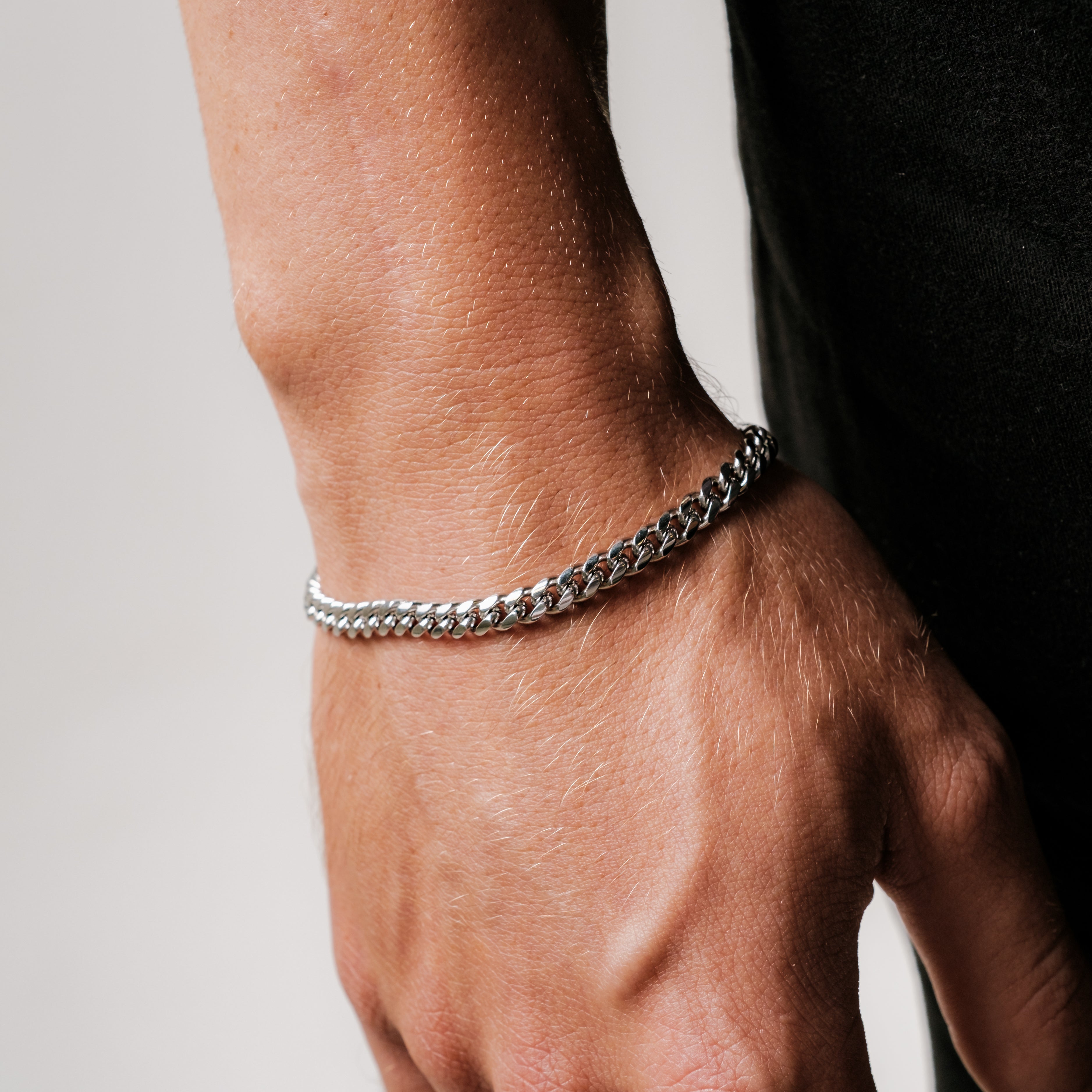 Stilla | Armbånd 5mm (sølv) Rabat