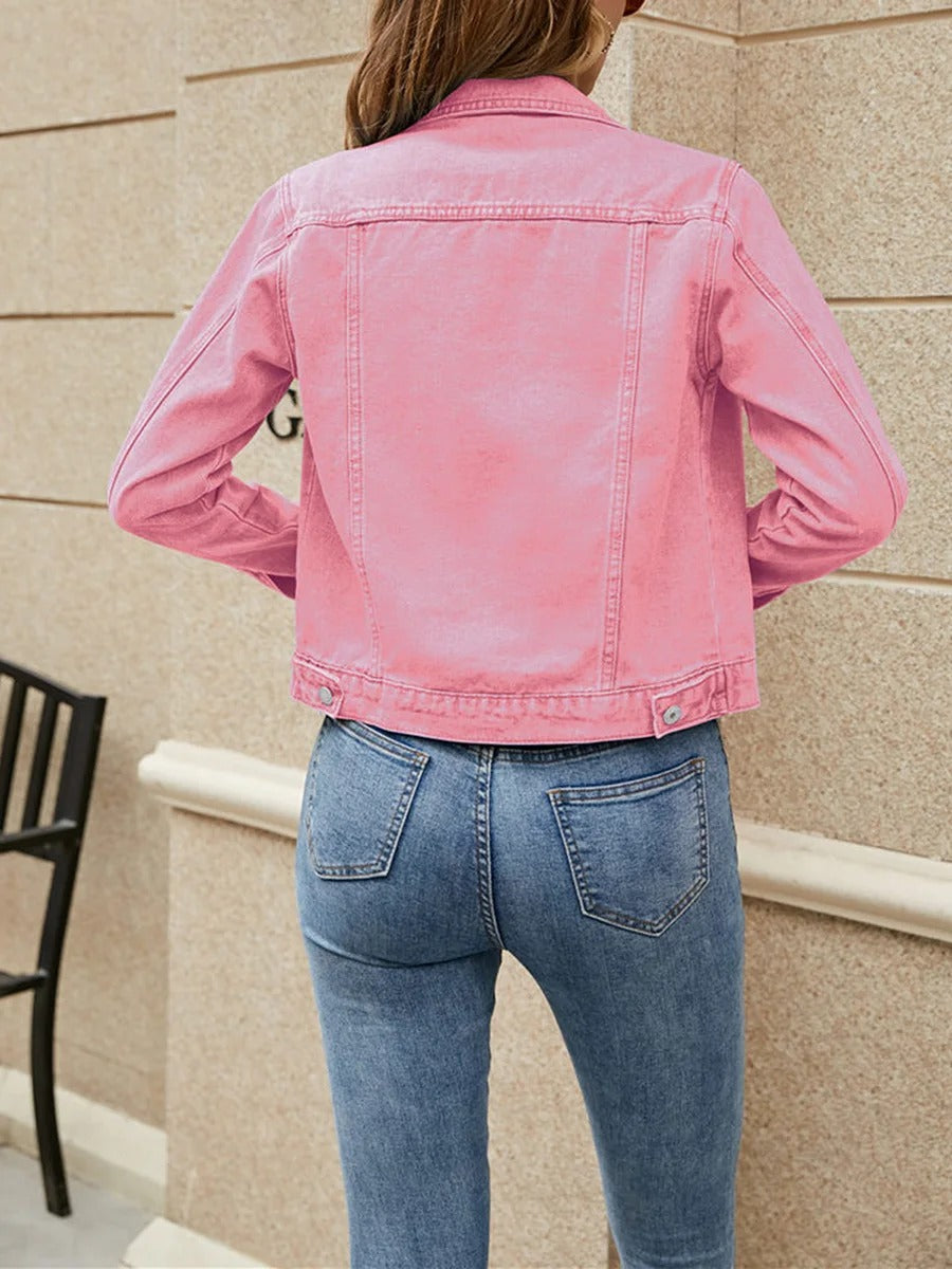 Stilla | Casual Denim Jakke til Kvinder Levere