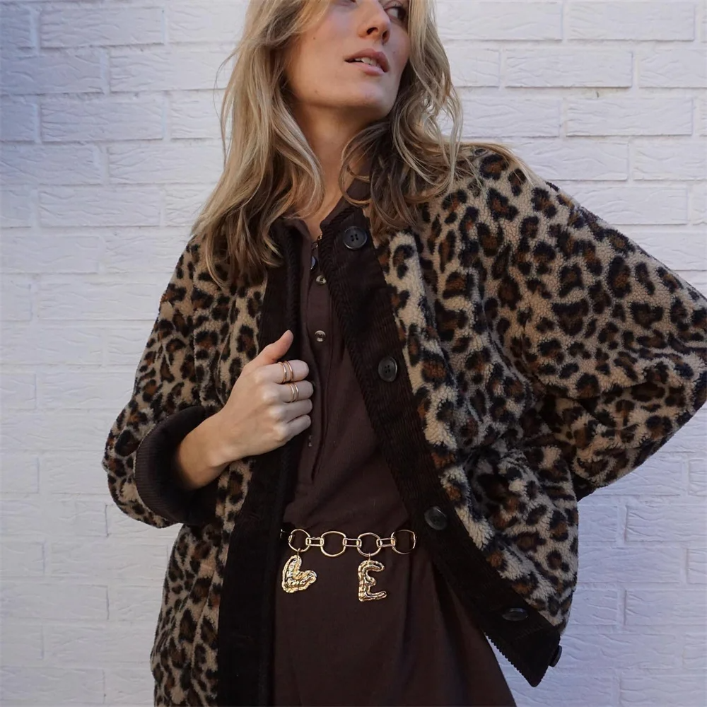 Stilla | Jakke Med Leopardprint til Kvinder Rabat