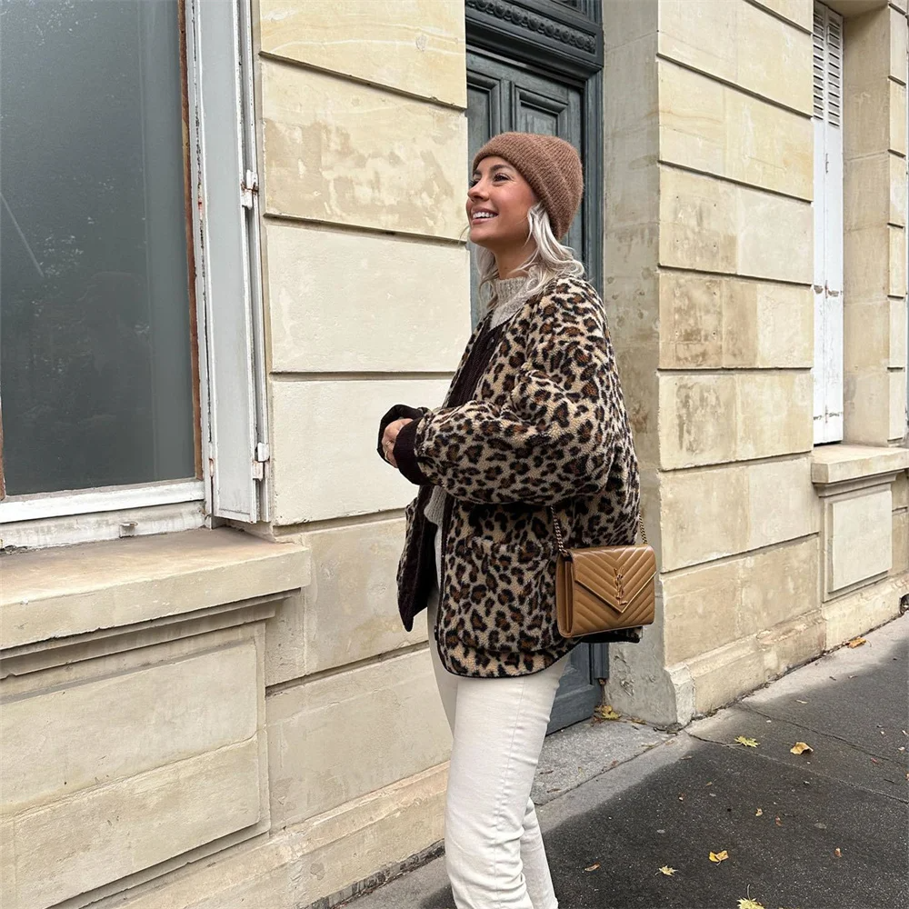 Stilla | Jakke Med Leopardprint til Kvinder Rabat