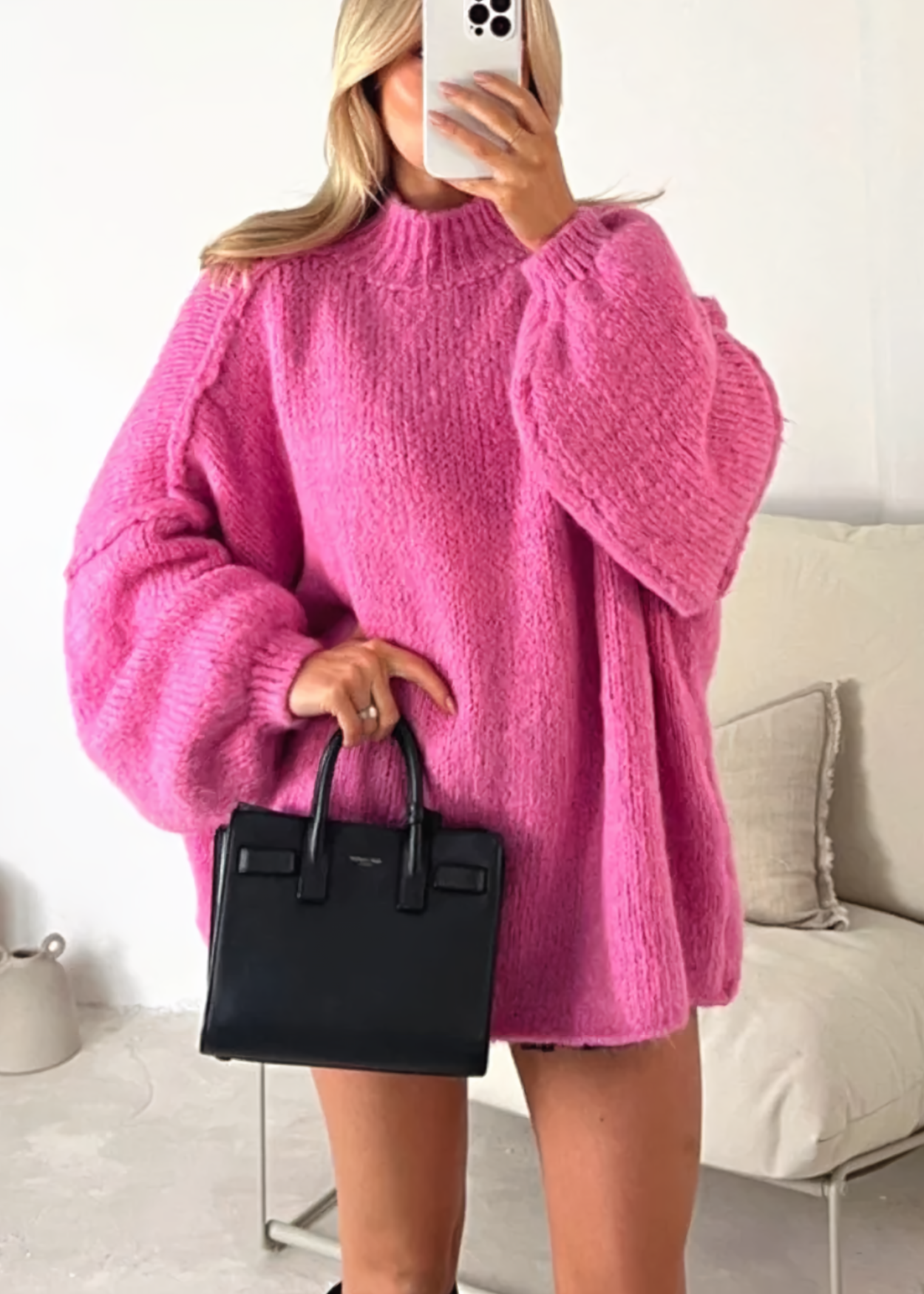Stilla | Pullover Street Oversize Med Rundhalsudskæring Online