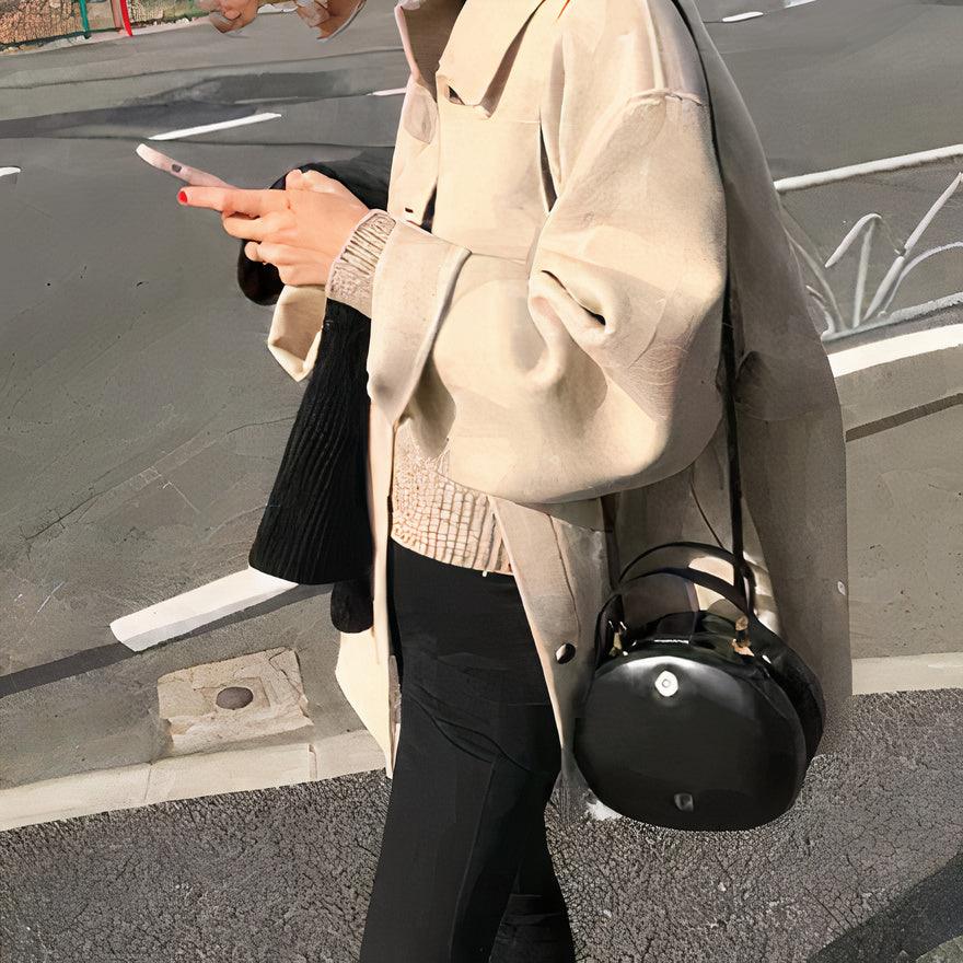 Stilla | Jakke Cashmere Trench Coat Til Foråret
