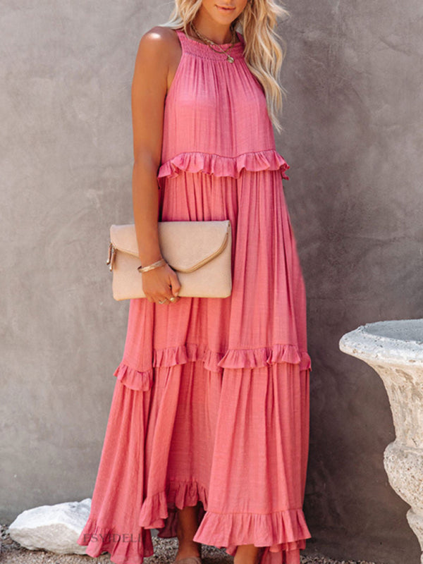 Stilla | Long Luxe Kjole Online Hot Salg