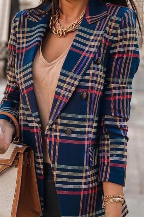 Stilla | Tartan Knap Ned Blazer