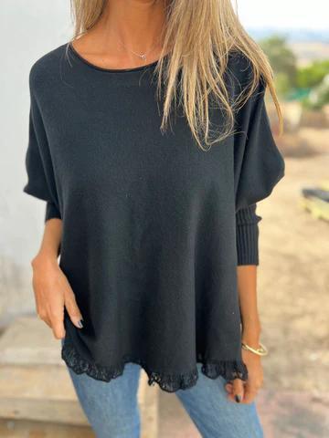 Stilla | Rundhalset Pullover Levere