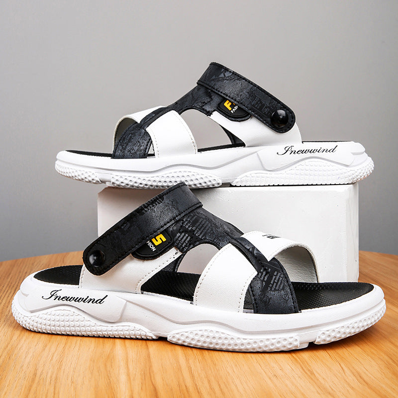 Stilla | To-farvet herresandaler