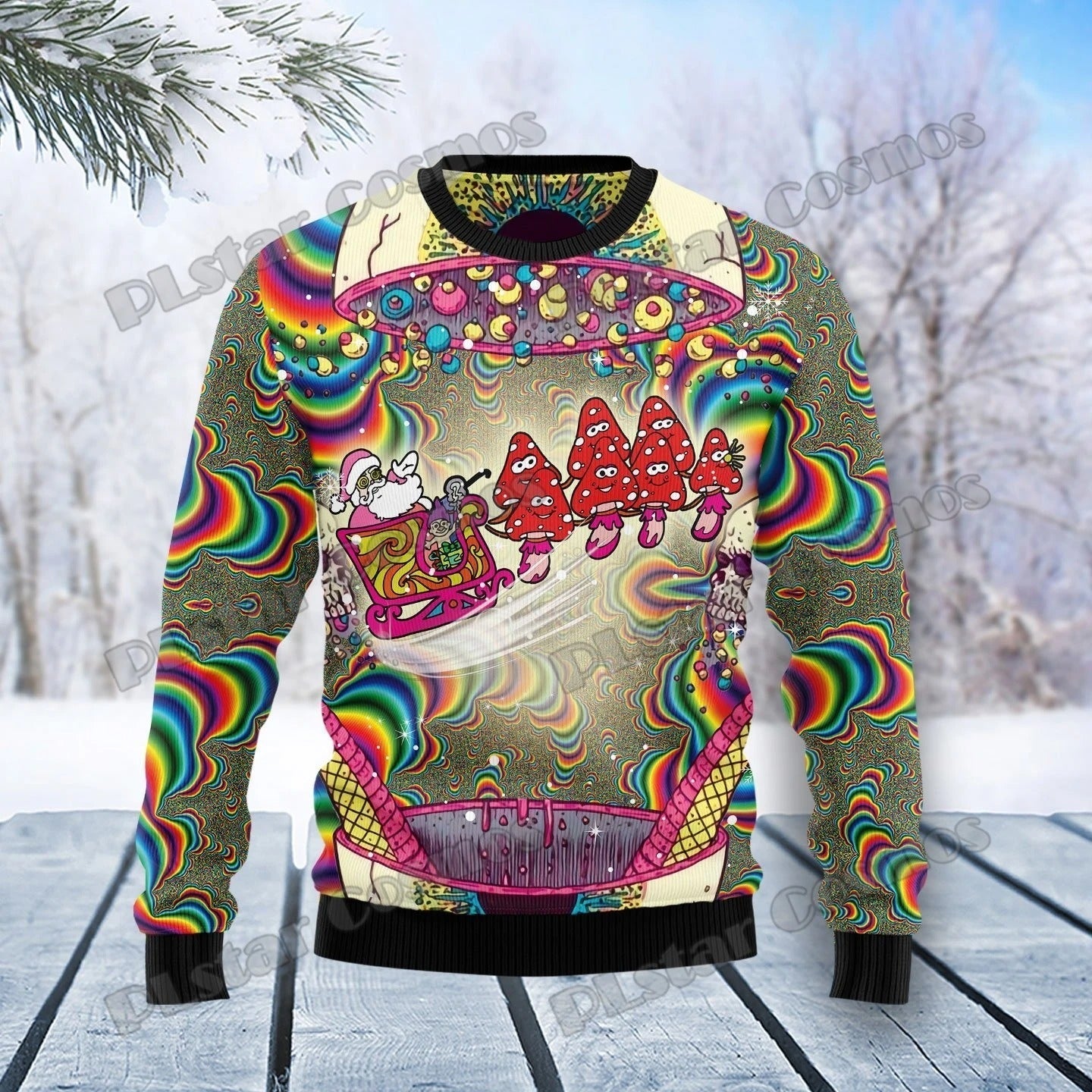 Stilla | Unisex julesweater med festlige mønstre