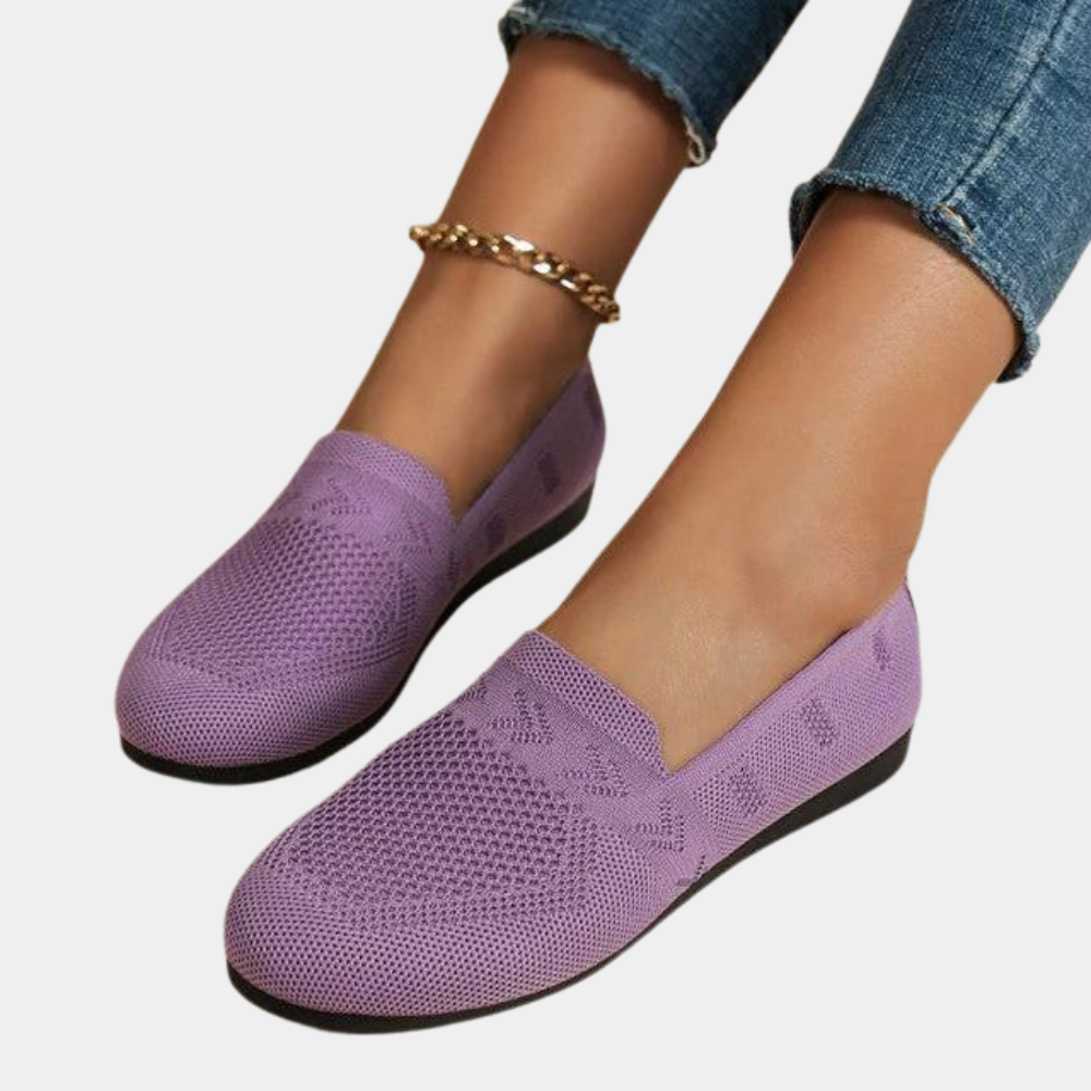 Stilla | Åndbare Strik Loafers Til Kvinder Levere
