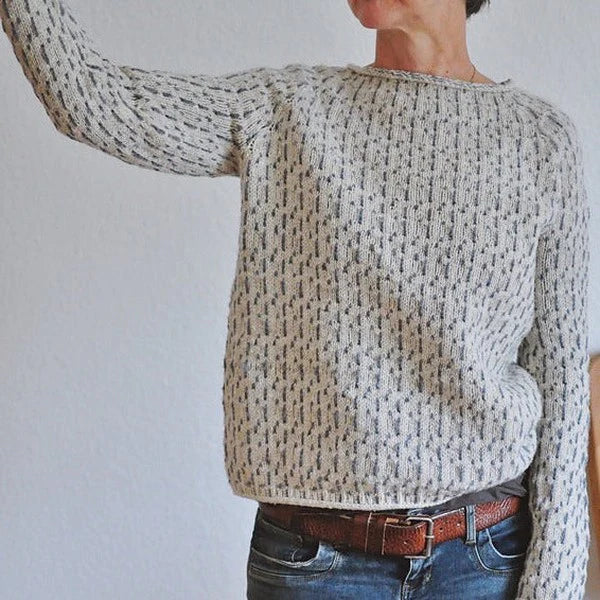 Stilla | Elegant Sweater Med Skibsnak