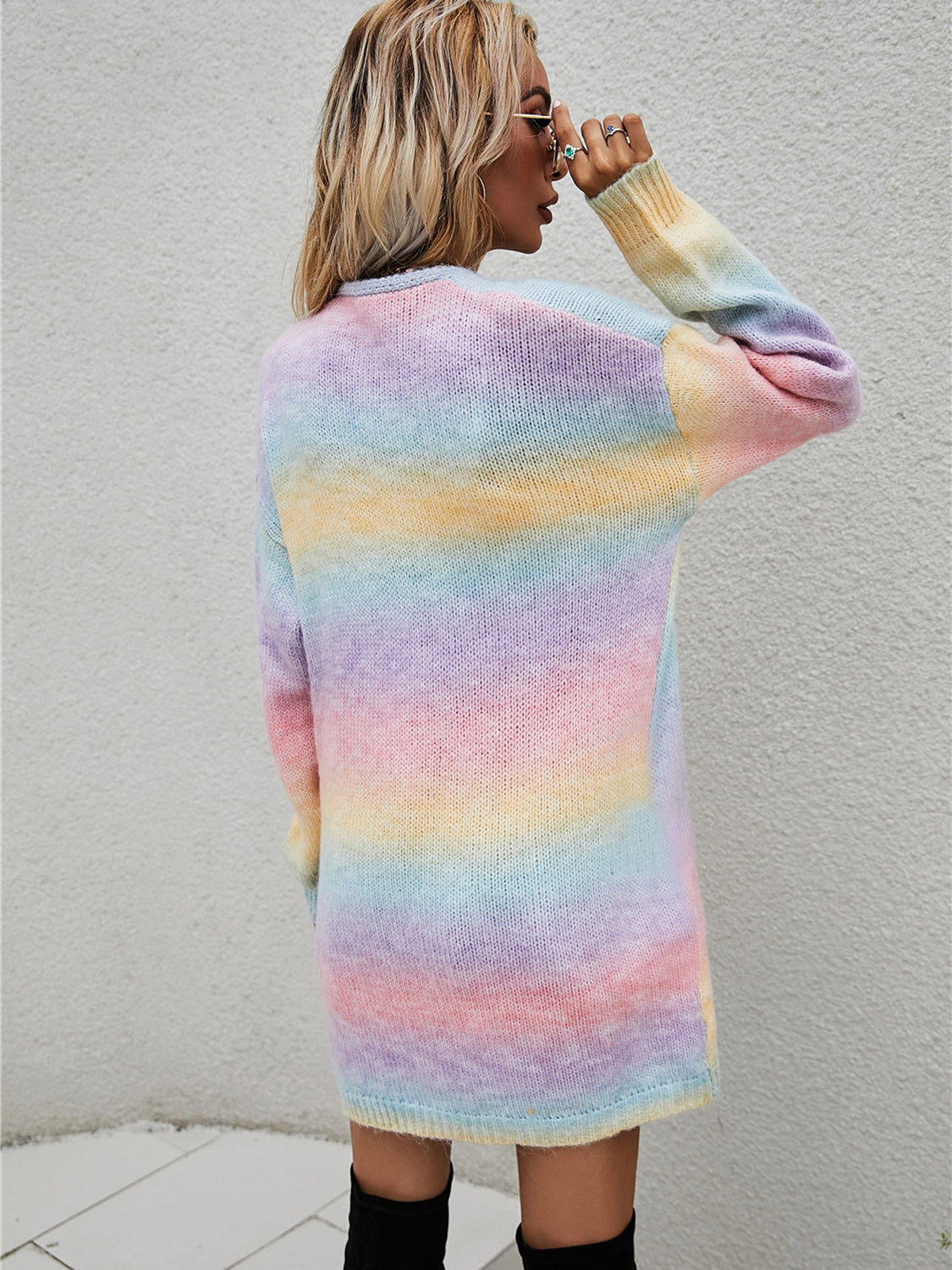 Stilla | Engel Vinger Fullsize Foret Lukkede Foran Gradient Cardigan Levere
