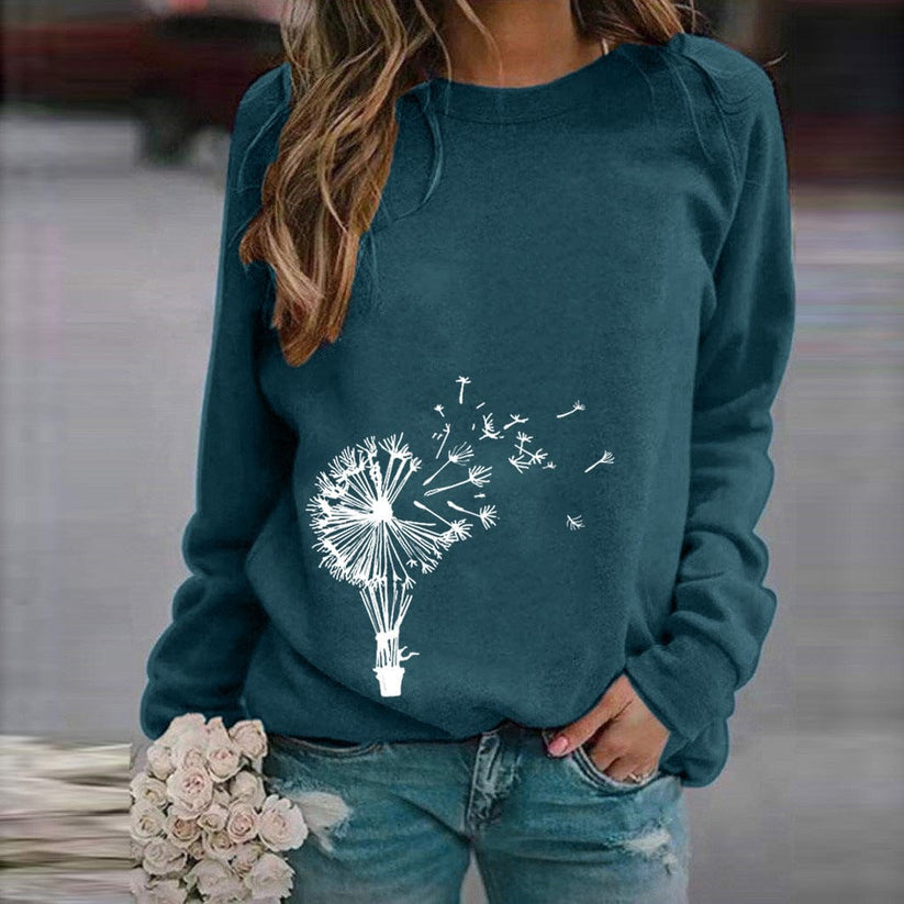 Stilla | Moderigtig Sweater med Rund Hals Mode