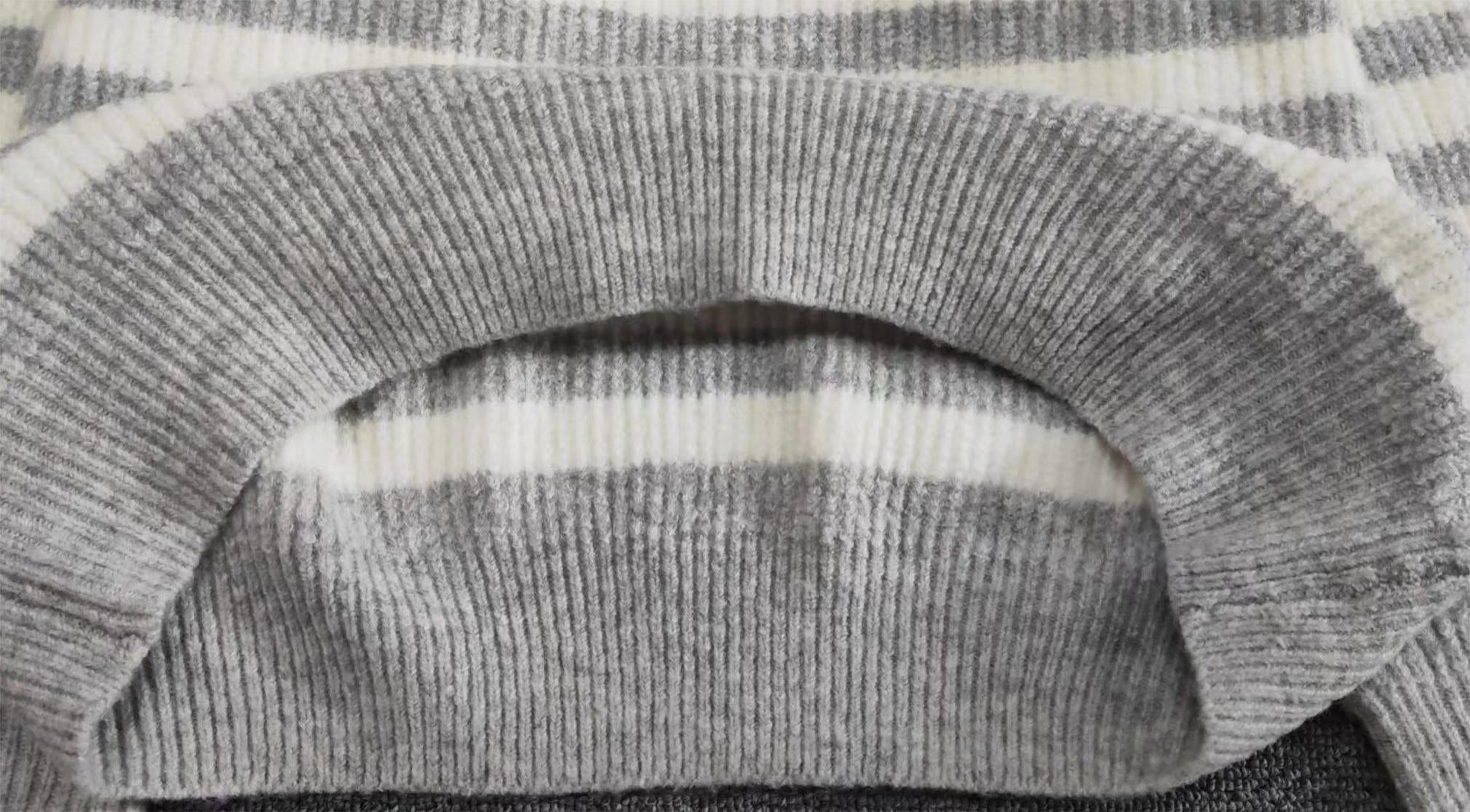 Stilla | Smart Stribet Pullover Med Lange Ærmer Online salg