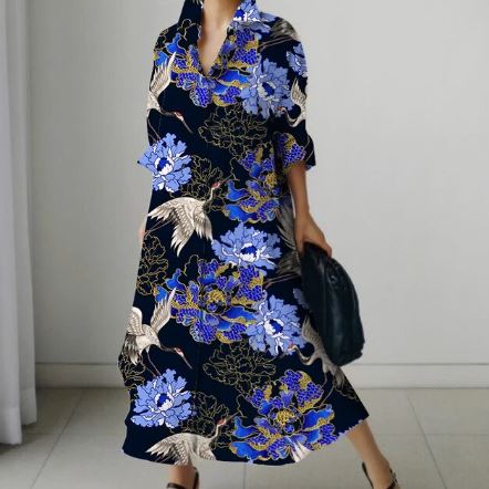 Stilla | Elegante Blomster Sommer Kjoler Mode