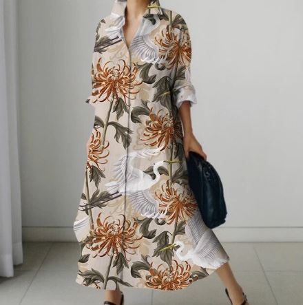 Stilla | Elegante Blomster Sommer Kjoler Mode