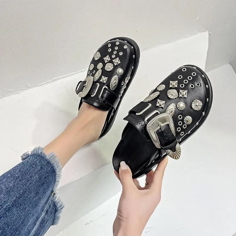 Stilla | Punk Pantoletten Online Hot Salg