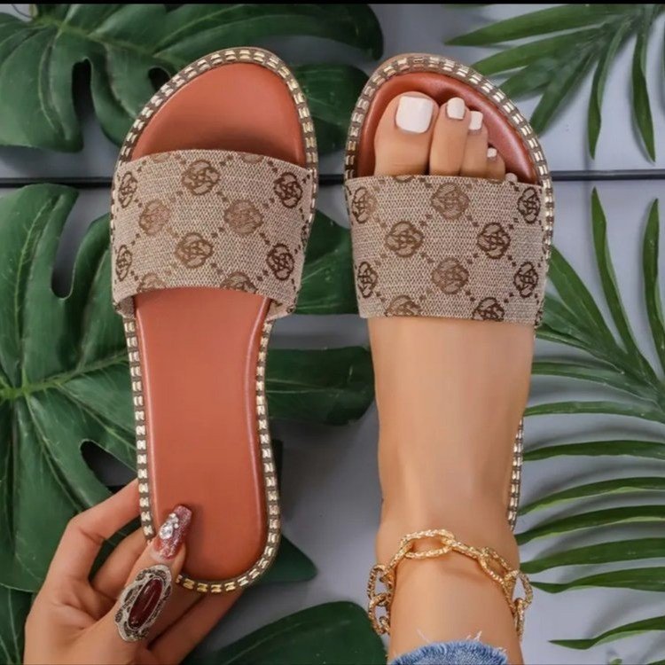 Stilla | Blomsterprint Sommer Sandaler Til Damer