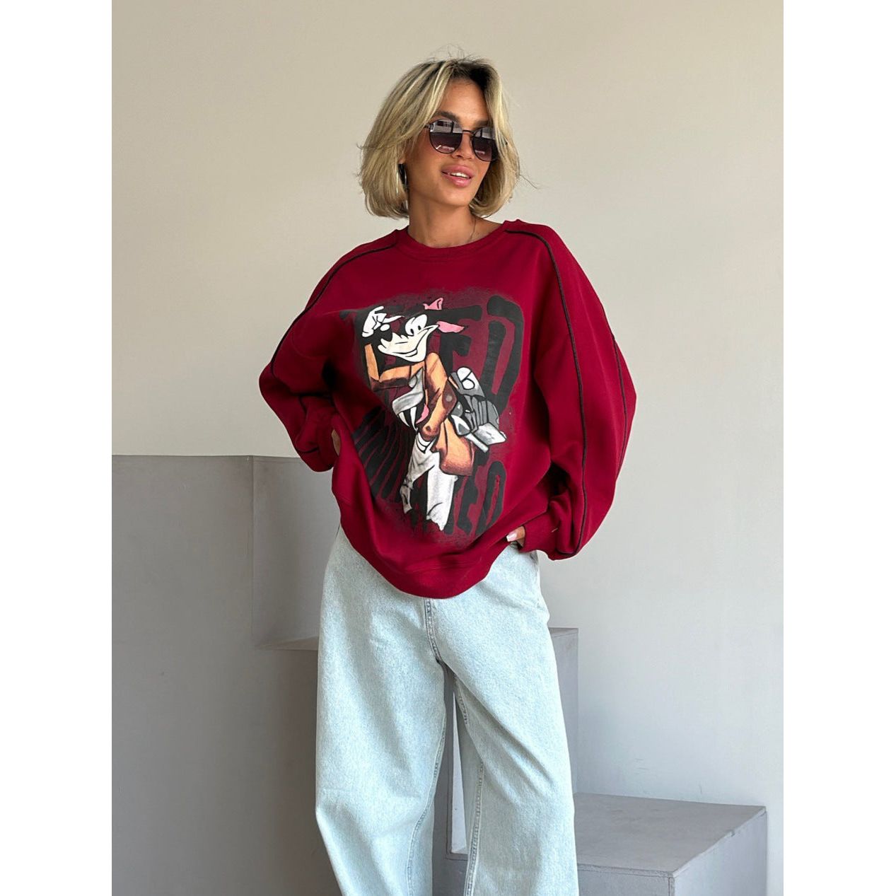 Stilla | Langærmet sports pullover sweatshirt Levere