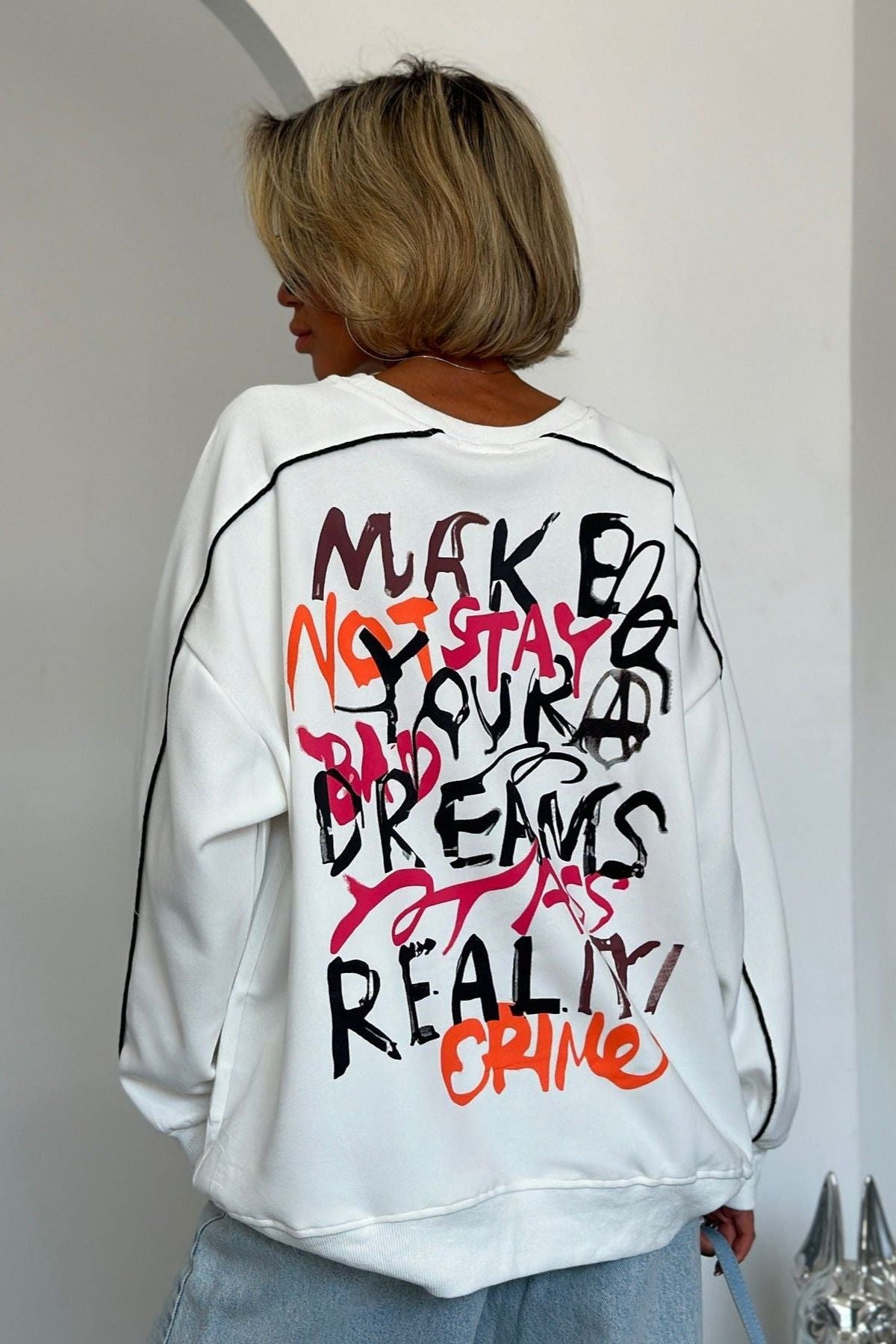 Stilla | Langærmet sports pullover sweatshirt Levere