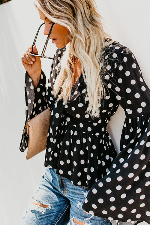 Stilla | Rochelle Blomster Print Langærmet Bluse