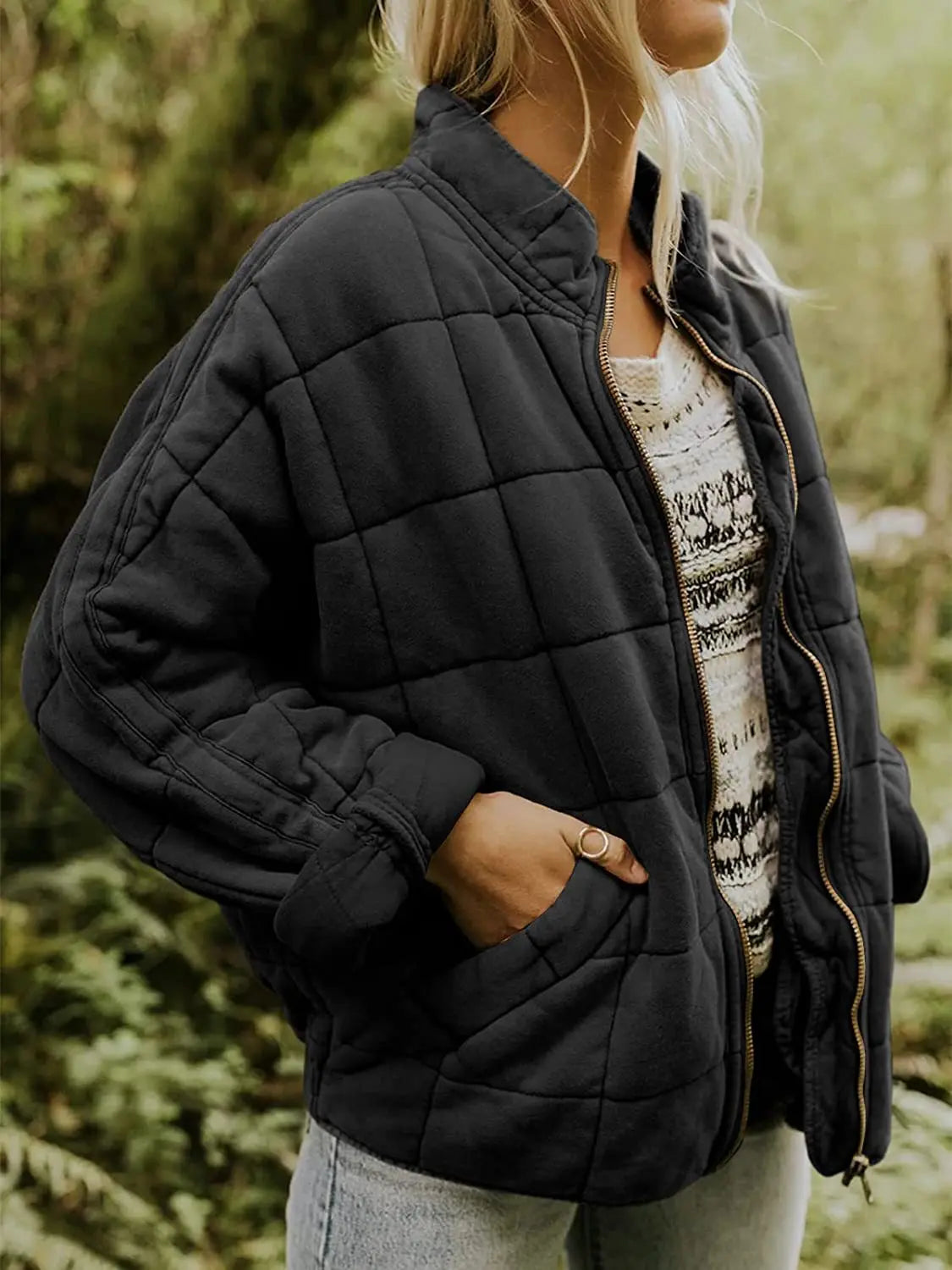 Stilla | Cool Plus Size Jakke I Vintage Stil For Et Unikt Udseende. Online salg