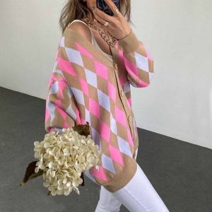 Stilla | Fashionable Groft strikjakke Online nu