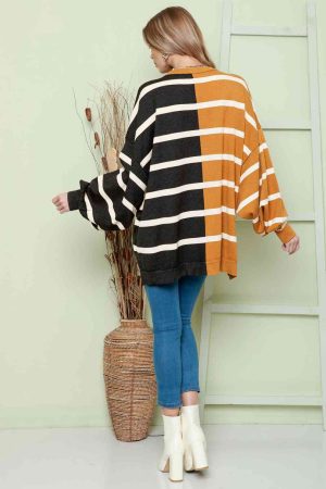 Stilla | Dropped Shoulder Rund Hals Bluse Levere