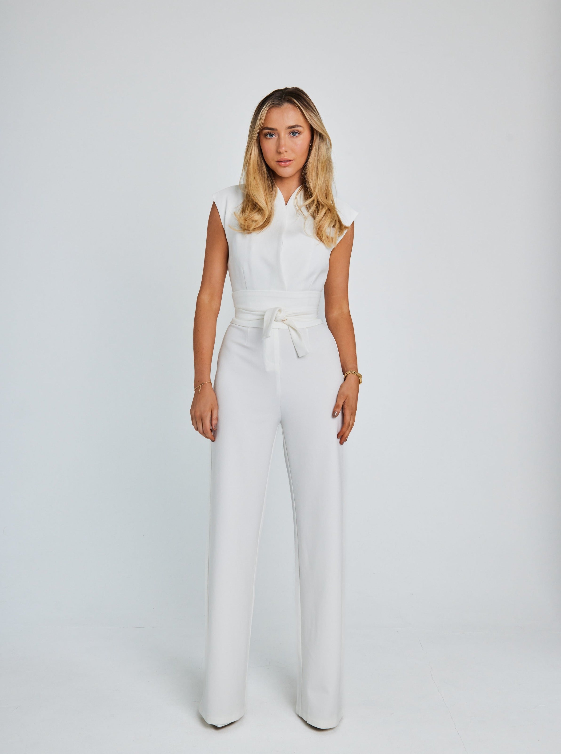 Stilla | Ærmeløs Jumpsuit med Let Snit Online salg