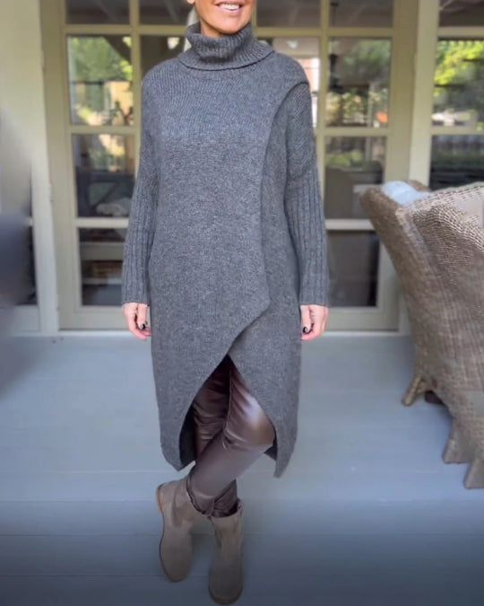 Stilla | Komfortabel Stående Krave Sweater Til Efterår