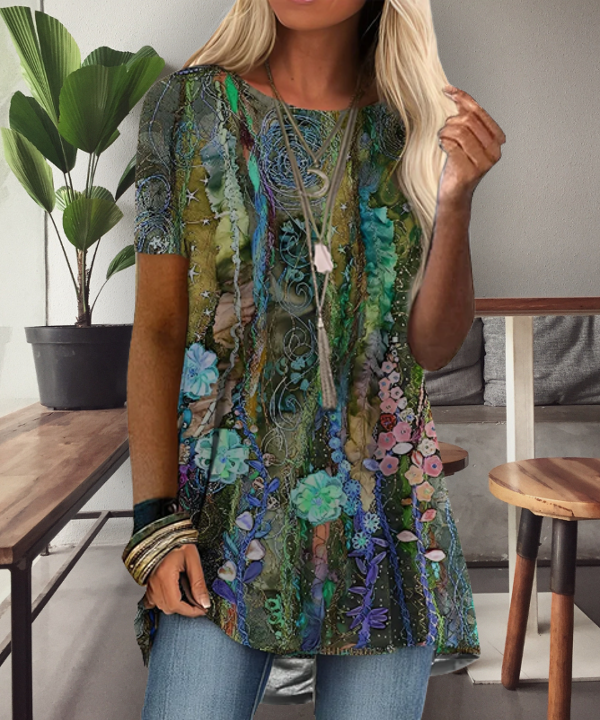Stilla | Blanchet Elegante Sommer T-shirt