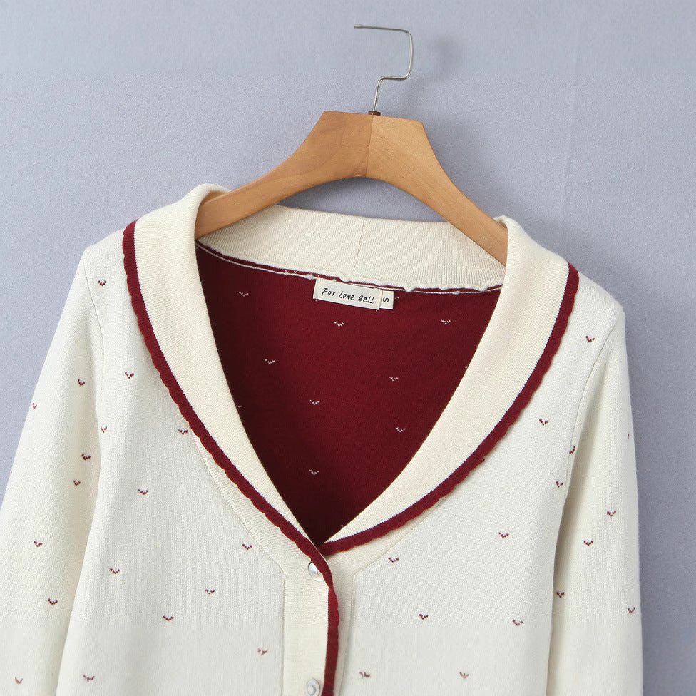 Stilla | Letvægts Forår Strik Cardigan