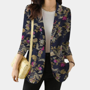 Stilla | Blomstret Kvinders Blazer på udsalg