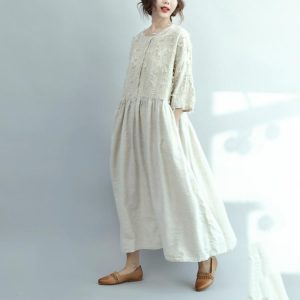 Stilla | Boheme Afslappet Maxi Kjole Rabat