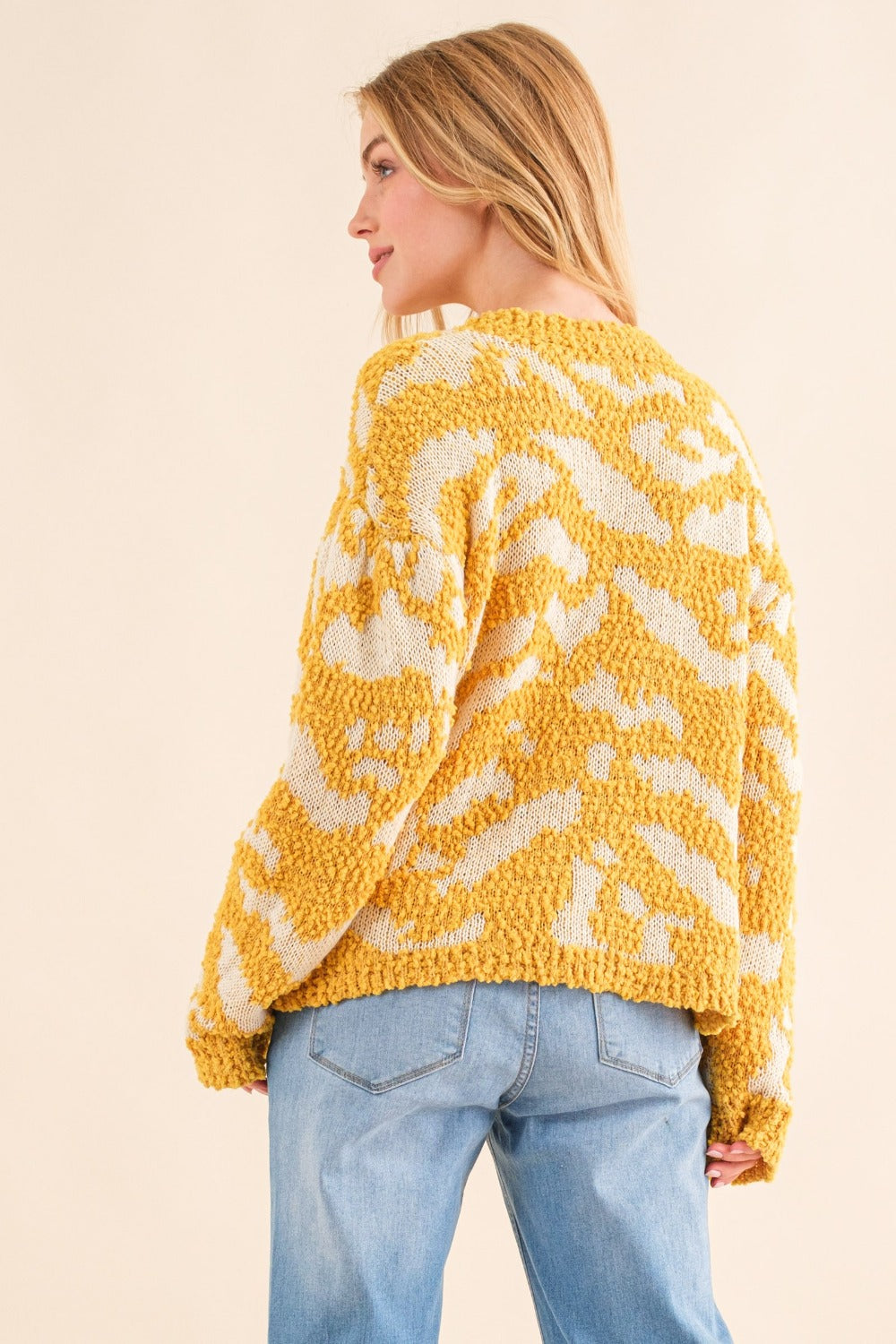 Stilla | og Den Strukturerede Kontrast Pullover Hvorfor i Originalstørrelse