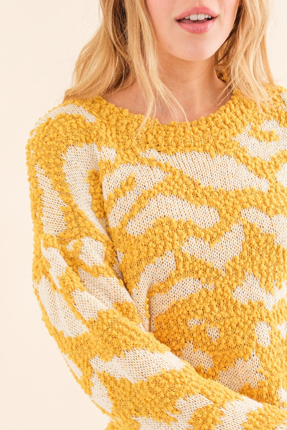 Stilla | og Den Strukturerede Kontrast Pullover Hvorfor i Originalstørrelse