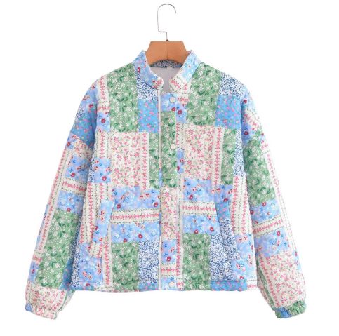Stilla | Trykt Streetwear Sommerjakke Udsalg
