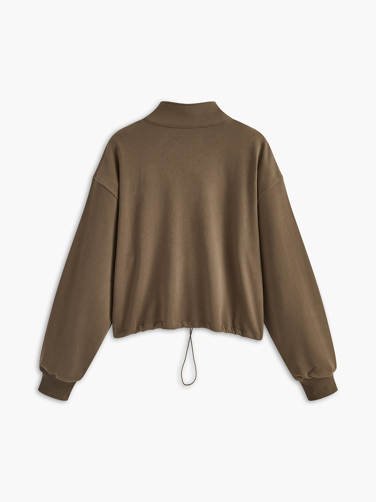 Stilla | Sweatshirt Khaki Bomuld Afslappet & Behagelig Udsalg