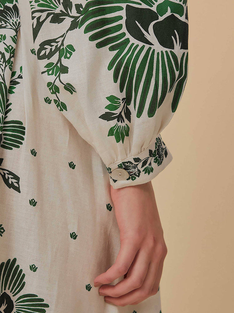 Stilla | Broderet kjole Online salg