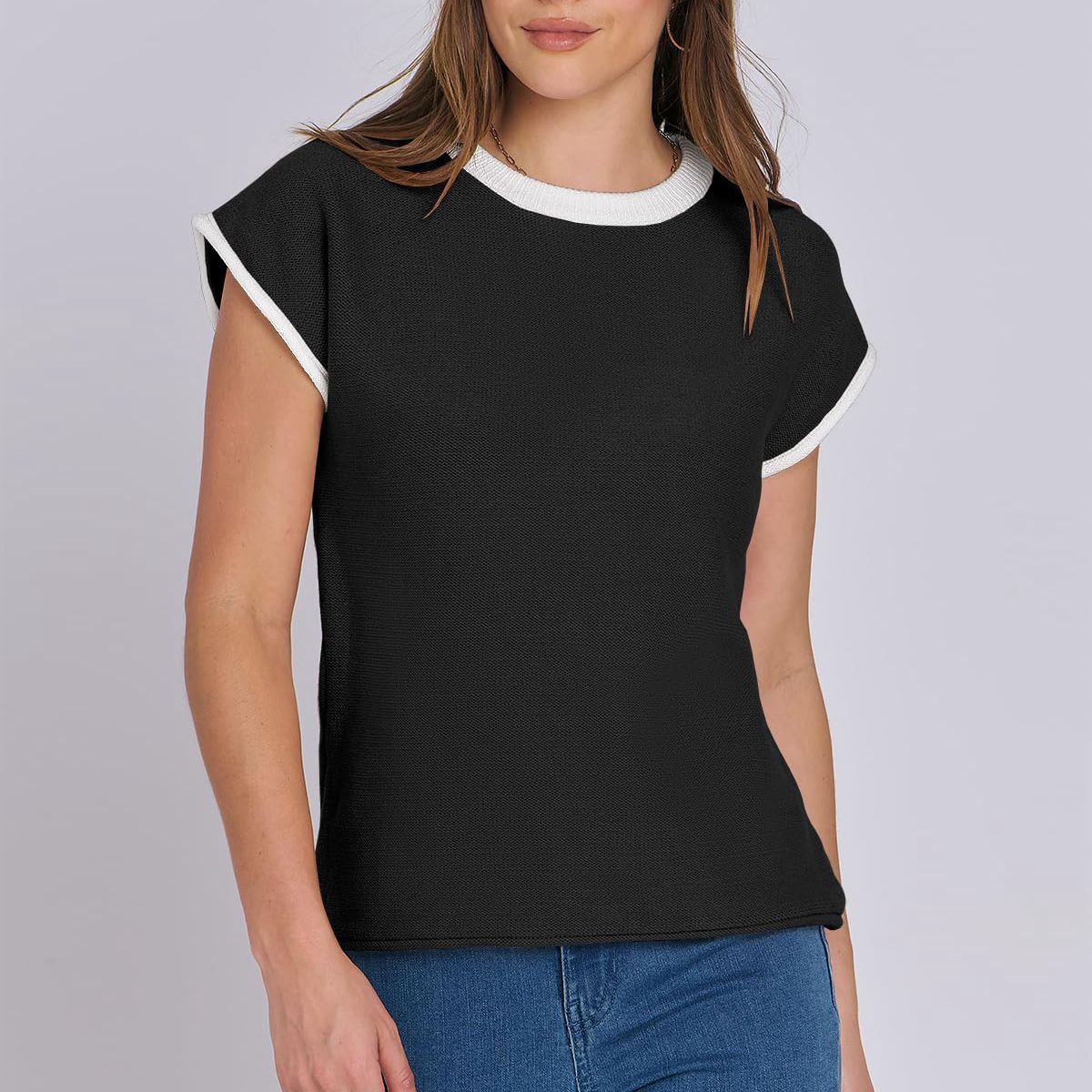 Stilla | Casual Stribet Sweater