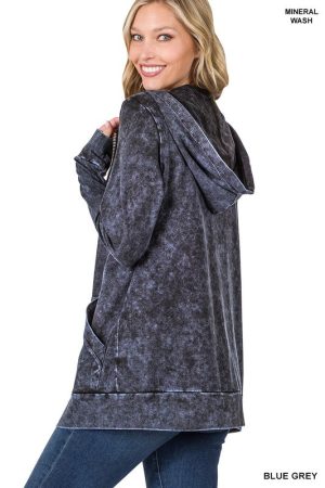 Stilla | Vask Lynlås Hoodie Jakke Udsalg