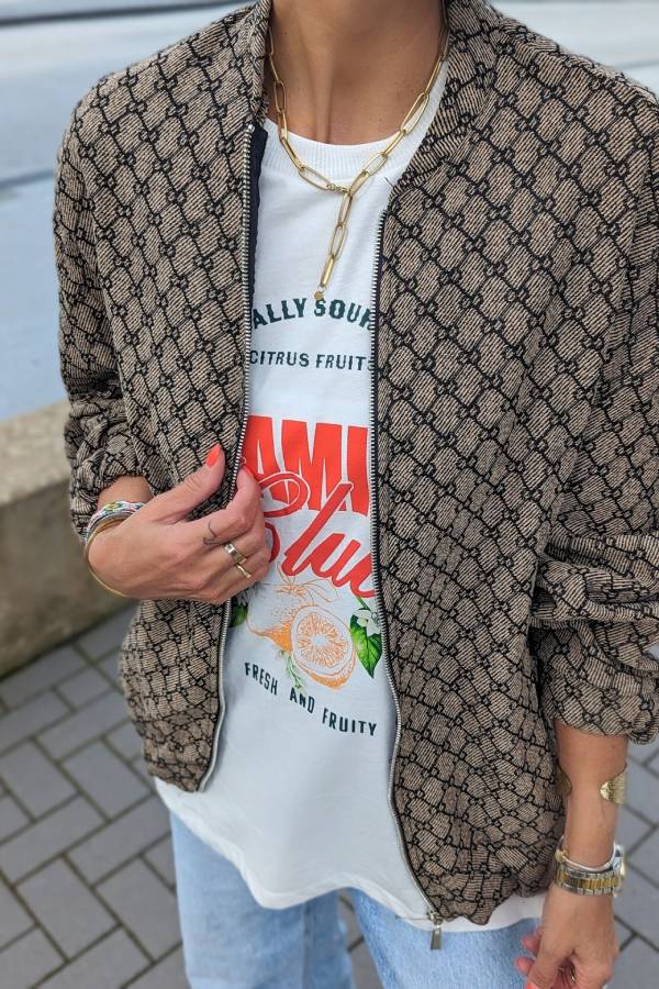 Stilla | Oversize bomberjakke moderne