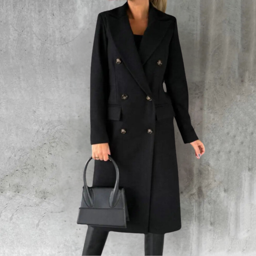 Stilla | Luxe Uld Trench