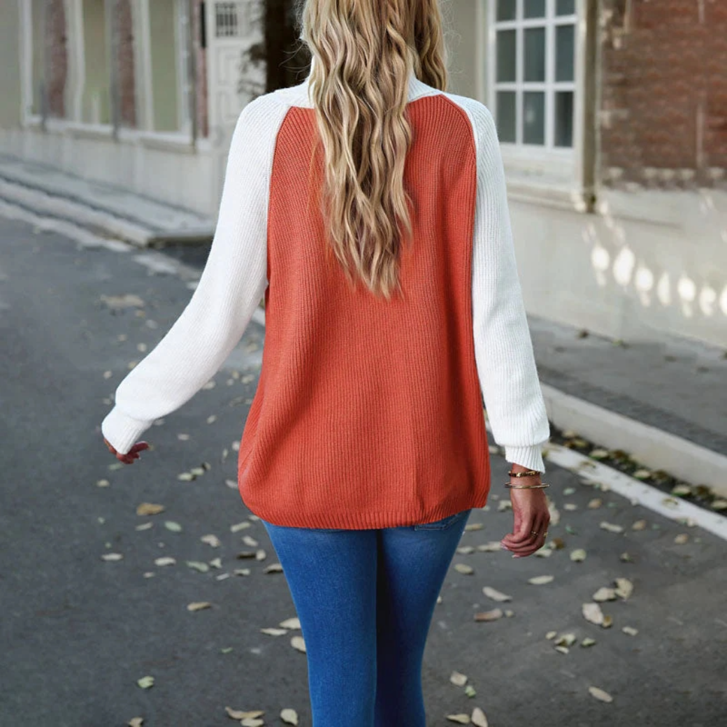 Stilla | Rullekravepullover til damer i klassisk stil Online Hot Salg