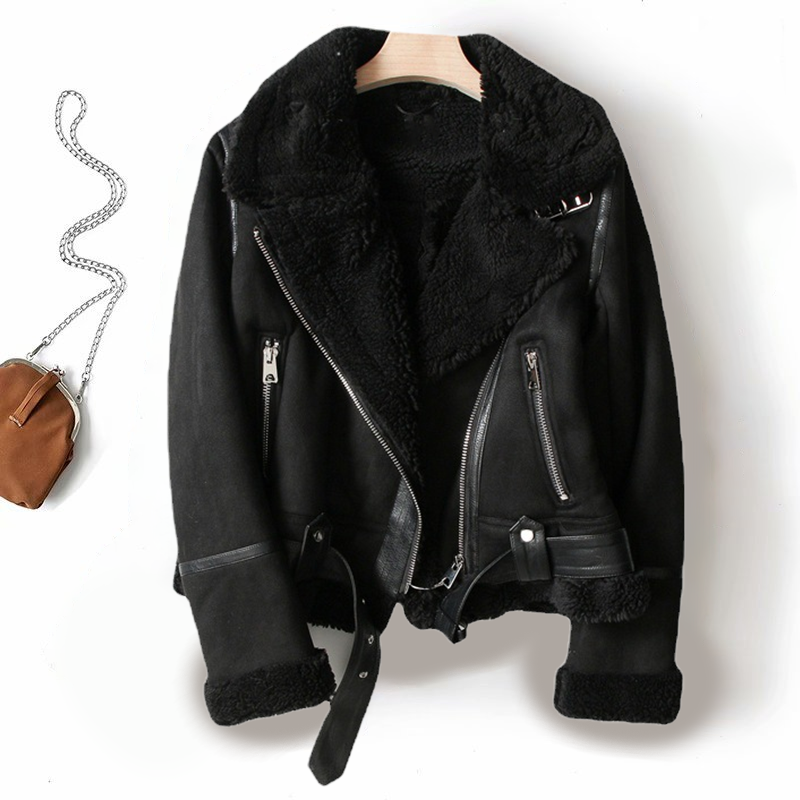 Stilla | Bomberjakke Af Sherpa Fleece