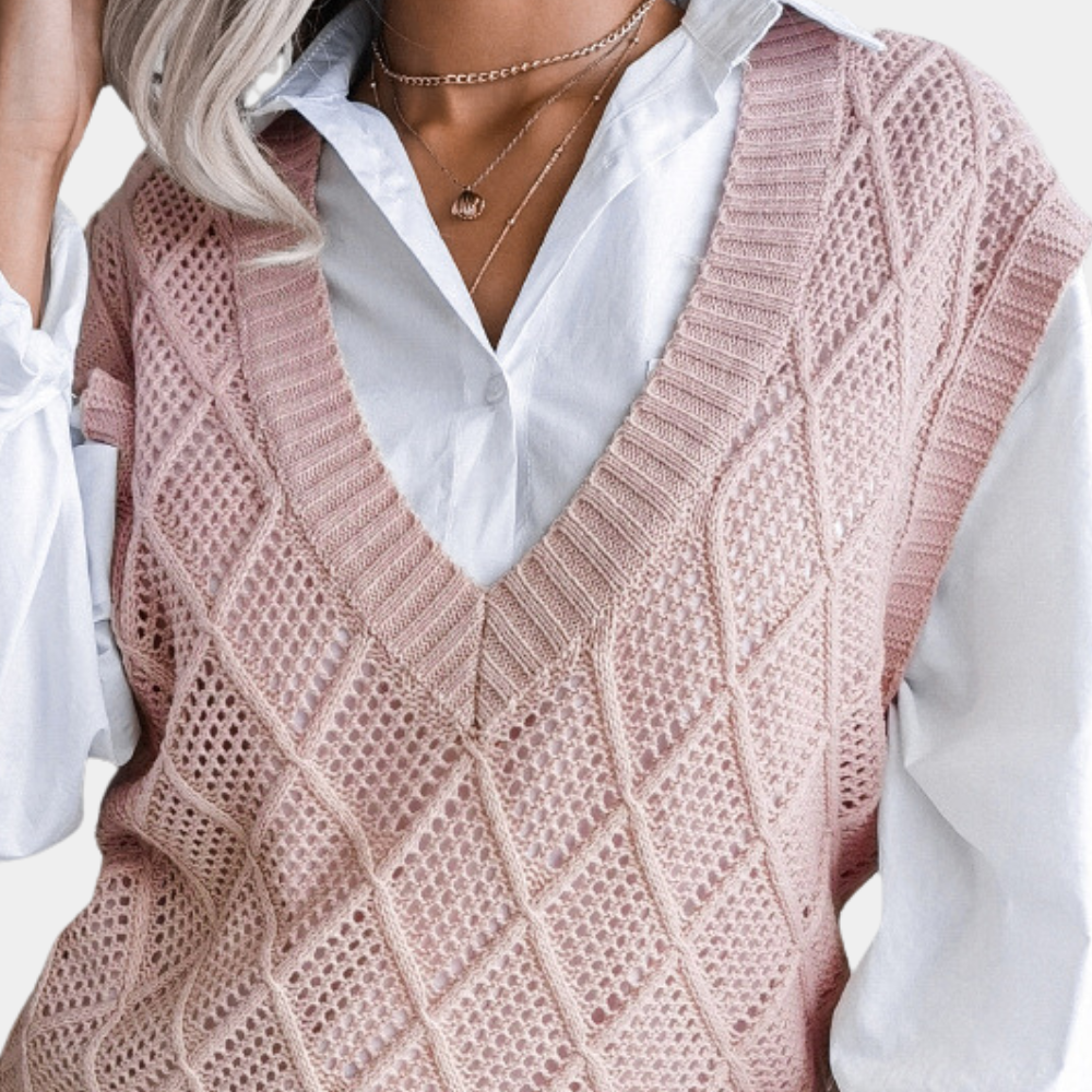 Stilla | Elegant strikvest til damer