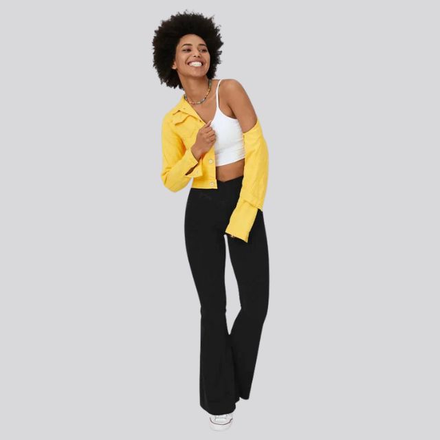 Stilla | Tætsiddende Flare Leggings Mode
